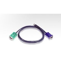 Aten 3.0m 3in1 VGA USB Console KVM Split Cable HDB-15M to SPHD-15M