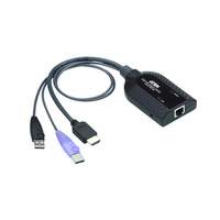 Aten HDMI USB Virtual Media KVM Adapter with Digital Audio on HDMI Signal 