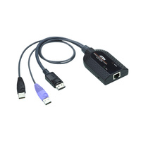 Aten DisplayPort USB Virtual Media KVM Adapter with digital Audio on DP Signal