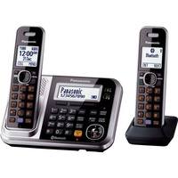 Panasonic KXTG7892AZS Dect Bluetooth Twin Cordless Phone with Answering Machine