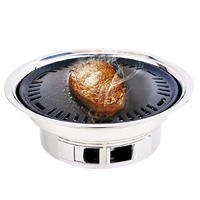 SOGA BBQ Grill Stainless Steel Portable Smokeless Charcoal Grill Home Outdoor Camping