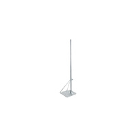 L2033A TV Antenna Galvanised Steel Roof Tripod Mount 1.1m Silver