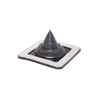 L2314A Weatherproof Flashing Boot to suit Metal Roofing EPDM Material 0-35mm BLK
