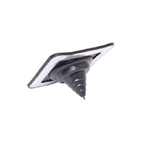 DFE101B Weatherproof Flashing Boot to Suit Metal Roof Aluminium Base 5-55mm BLK