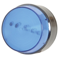 LED Strobe Blue suitable for outdoor alarm applications