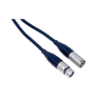 Amphenol 1M XLR Extension Lead Plug To Socket