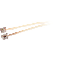 1mt Modular Plug Lead - Ivory