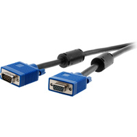 15mt Vga Plug To Socket Extension Lead With Filter 3 RGB Coax + 9 wiring configuration