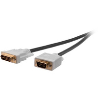 Pro.2 LC1650 DVI to VGA PC Monitor Connection Double-Shielded cable 2m 