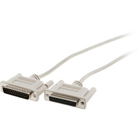 DB25 Plug to DB25 Socket Extension Cable suit Parallel Port Printer Scanner 1.8m