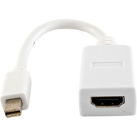 Pro.2 LC6150 Mini Display Port 20 Pin Plug to HDMI 19 Pin Socket 20cm
