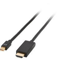 Pro.2 LC6154 Mini Displayport Input to HDMI Plug Output 3m