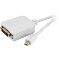 Mini Displayport To DVI - 2M Plug To Plug Lead