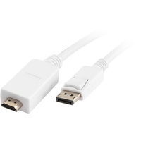 Pro.2 Displayport Plug to HDMI Videocapability 2m Passive Adapter Cable