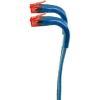 0.5M Bendable Head Cat6A Patch Lead Blue