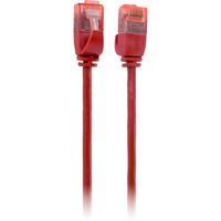 5m Slim cat6a patch Lead Red