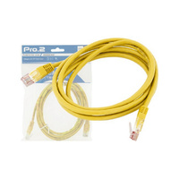 10M Yellow CAT5E Patch Lead Pro2