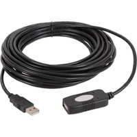 Pro.2 USB A Plug to USB A Socket Data Transfer Active USB Extension Lead 20m