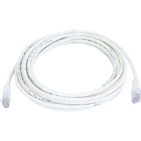 5M White Cat5E Patch Lead 