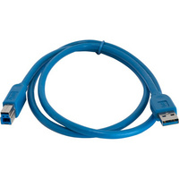 USB3.0 USB-A Plug To USB-B 1M Plug Lead