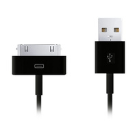 USB-A To Galaxy 30Pin Black Tab Note Charg Sync 1m