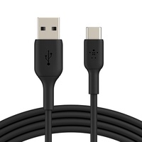 Belkin BoostCharge Braided USB-C to USB-A Cable 1m Black