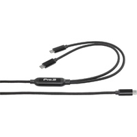 2M 100W 2 In 1 Usb C Charging Lead