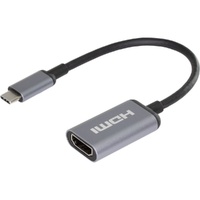 20Cm Usb C Plug To Hdmi Socket Adaptor Lead
