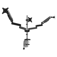 3-Monitor Arm Desk Mount Bracket
