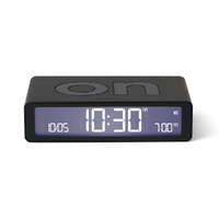 Lexon Flip Classic Reversible Alarm Clock - Black