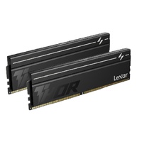 Lexar LD5U08G60C380V-RGD DDR5 UDIMM 16GB Kit (2 x 8GB) 6000 MT/s 1.35V CL38 THOR G2 OC HEATSINK BLACK INTEL XMP 3.0 & AMD EXPO