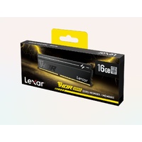 Lexar LD5U16G60C400V-RGS DDR5 UDIMM 16GB 6000 MT/s 1.4V CL40 THOR G2 OC HEATSINK BLACK RGB INTEL XMP 3.0 & AMD EXPO