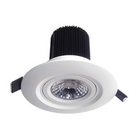 ENSA 12W Commercial Adjustable LED Dimmable Downlight Warm White 3000K 900lm
