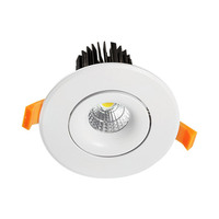 ENSA 12W Commercial Adjustable Dimmable LED Downlight Warm White 3000K 800lm