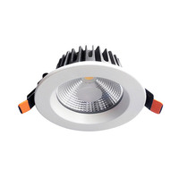 ENSA 9W Commercial Fixed Dimmable LED Downlight Cool White 6000K 700lm