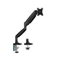 Brateck LDT82-C012E SINGLE SCREEN HEAVY-DUTY MECHANICAL SPRING MONITOR ARM For most 17'~45' Monitors, Matte Black
