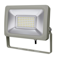 Slim Outdoor LED Floodlight 240VAC IP65 Daylight 238x168x40mm