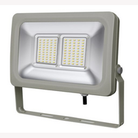 Celestra 50W LED Flood Light IP65 Slim Outdoor Grey 240V Plug 5000K 5000 Lumens