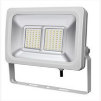 Celestra 50W LED Flood Light IP65 Slim Outdoor White 240V Plug 5000K 5000 Lumens