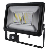 Slim Outdoor Led Floodlight With Pir Motion Sensor 240VAC IP65