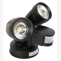 Celestra LED321BK-346  LED Motion Sensor Security Flood Light-Outdoor Wall Mount 26W