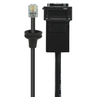 GME LEM6P Microphone Extension Lead MC400 Series Onwards Modular Connector