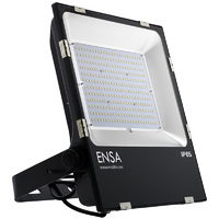 ENSA Commercial 150W LED Flood Light 5000K Cool White 16500lm IP65 rated housing