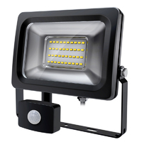 Commercial 20W 5000K Adjustable U-Shape Mount & PIR Bracket LED Sensor Flood Light
