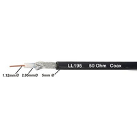 LOW-LOSS BROADBAND COMMUNICATIONS CABLE - SOLID CORE 100M