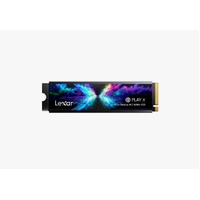 Lexar LNMPLYX001T-RNNNG Internal SSD PLAY X PCIe 4.0 1TB,up to 7400MB/s read, 6400MB/s write M.2 2230 - 5 year limited warranty