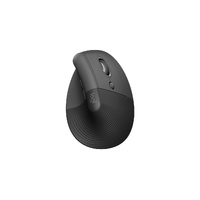 Logitech Lift Vertical Ergonomic Mouse (Graphite)