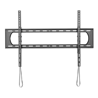 BrateckAffordable Heavy-Duty Tilt TV Wall Mount For 60’’~120’’ Fit Curved TV up to 120KG, VESA 50x50 up to 900x600 Fine Texture Black (LS)