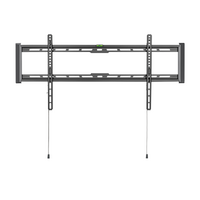 BrateckUltra-Slim and Heavy-Duty TV Wall Mount For 43'-90' up to 75KG, VESA 200x200,300x200,400x200,300x300,400x300,400x400,600x400,800x400 Black (LS)