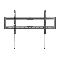 BrateckUltra-Slim and Heavy-Duty TV Wall Mount For 43'-90' up to 75KG, VESA 200x200,300x200,400x200,300x300,400x300,400x400,600x400,800x400 Black (LS)